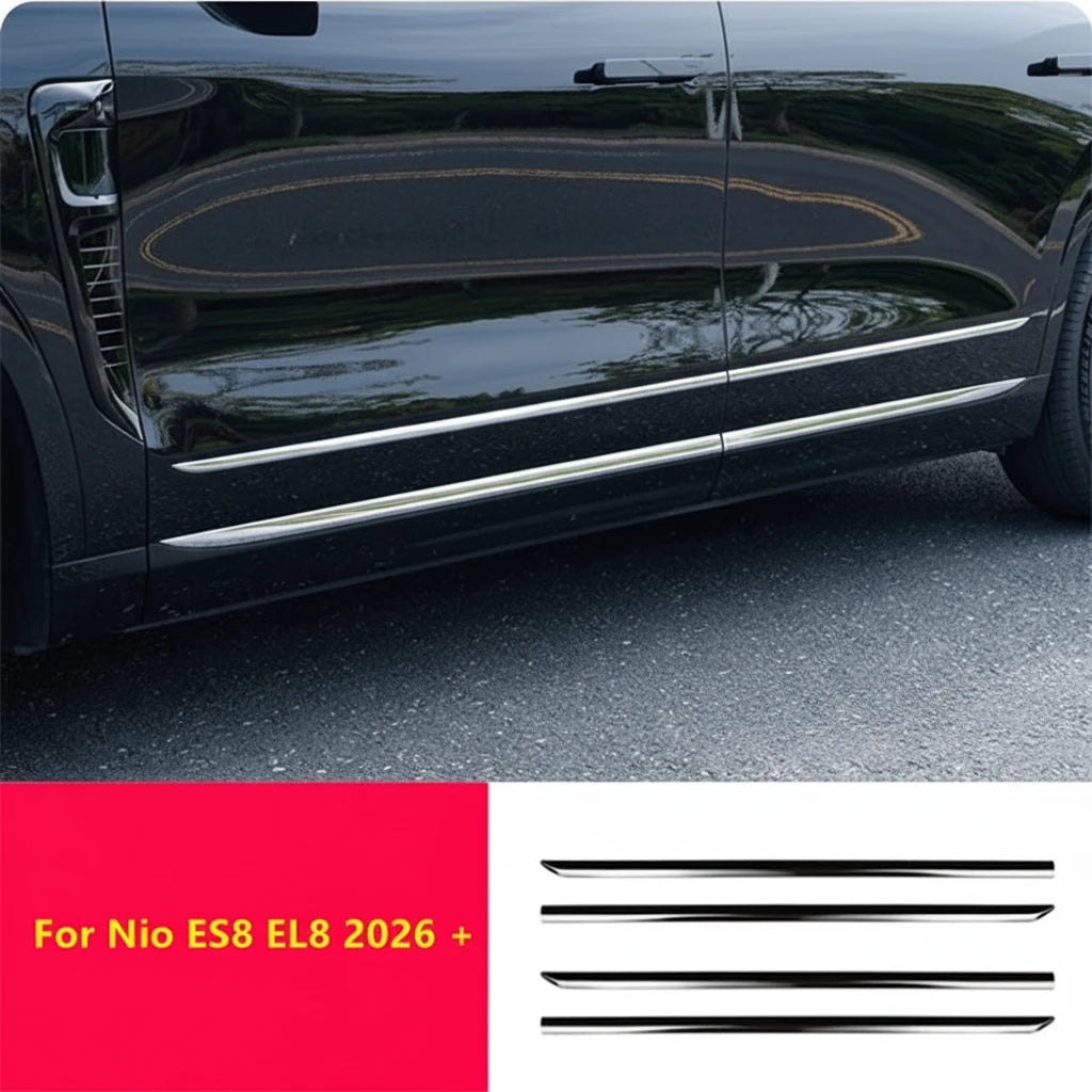 NIO EL8 — Door Side Skirt & Body Edge Anti-Collision Trim Protector (2026)