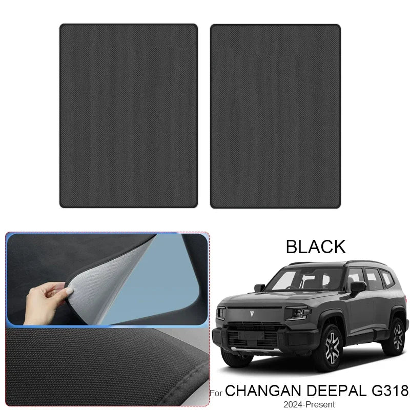 DEEPAL G318 — Suede Electrostatic Sunroof Sunshade, UV & Heat Insulation (2024–2026)