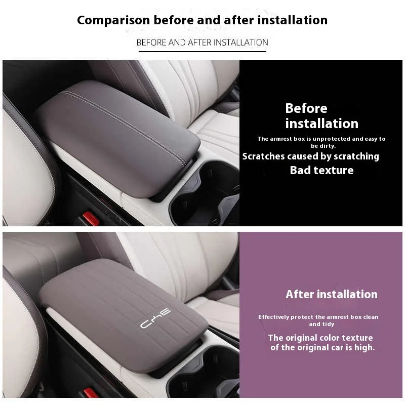 BYD Song Plus DMI / Seal U / Sealion 6 — Armrest Box Cover & Protector
