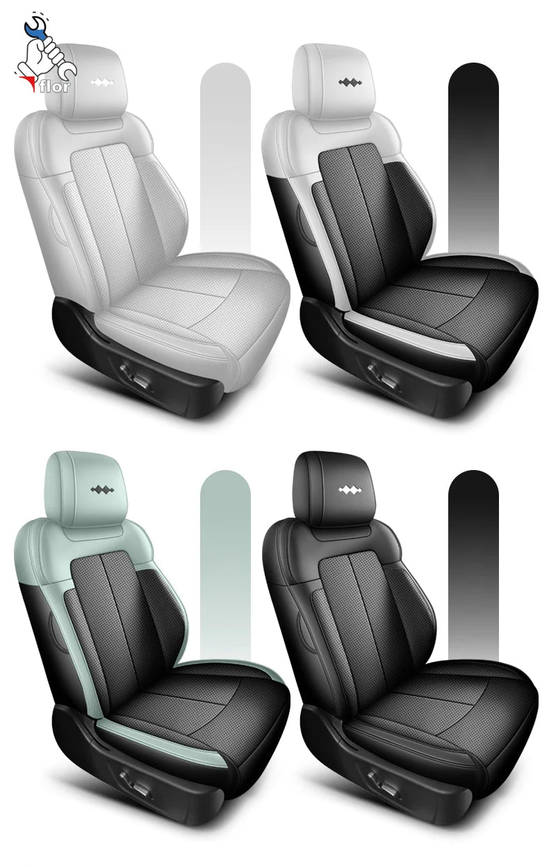 BYD Leopard / Titanium 7 — Custom-Fit Full-Surround Seat Cover Set, LHD (2025–2026)