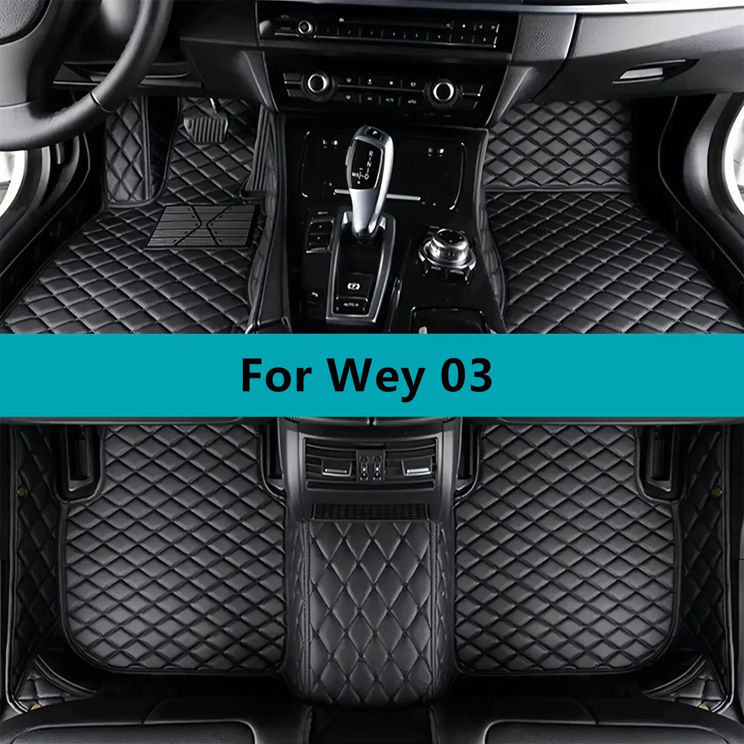 WEY 03 Leather Floor Mats