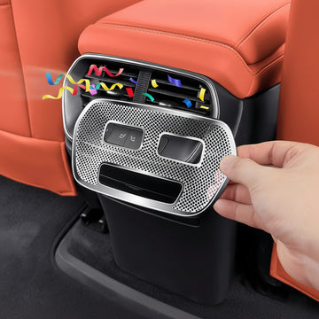 BYD Sealion 07 EV — Rear Air Vent & Armrest Trim Frame (2024–2026)