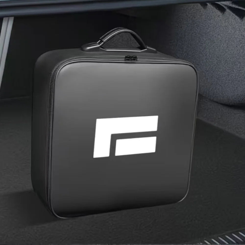ROX ADAMAS — PU Leather EV Charging Cable & Gun Storage Bag (2026)