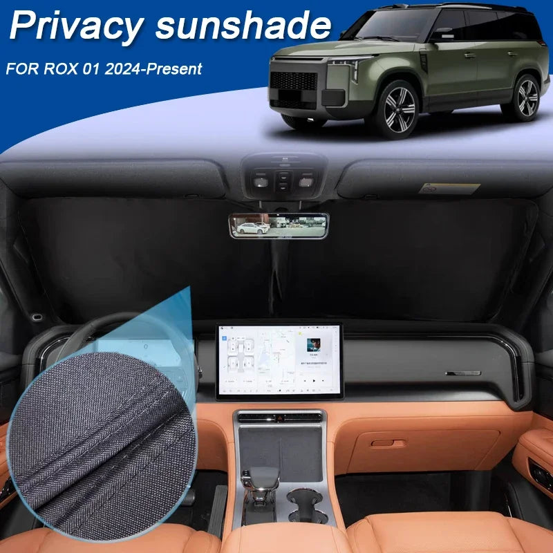 ROX 01 — Blackout Privacy Window Sunshade & UV Heat Insulation Set (2021–Present)