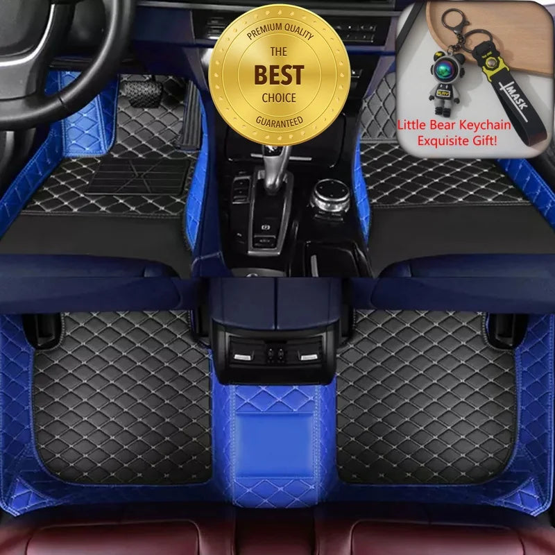 ROX ADAMAS — Custom-Fit PU Leather Luxury Floor Mats, LHD & RHD, All-Weather (2025–2026)