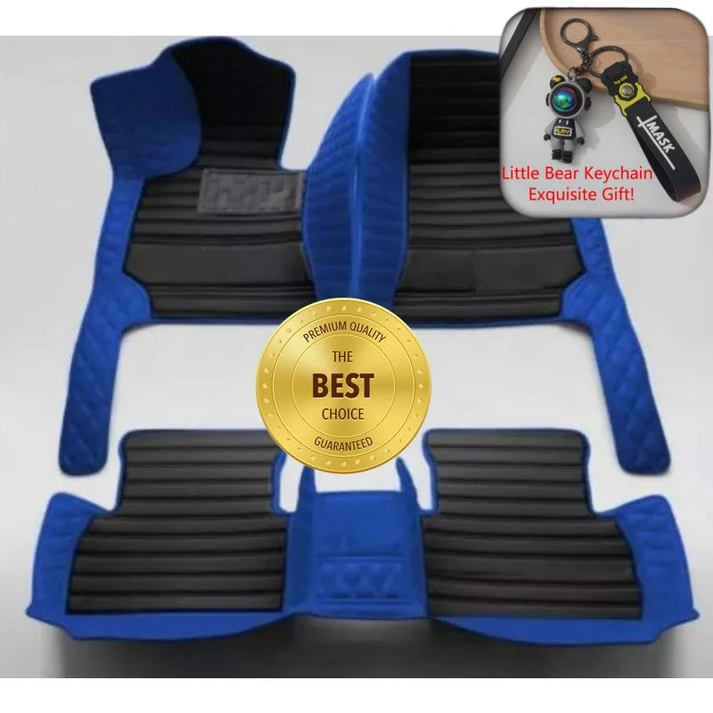 ROX ADAMAS — Custom-Fit PU Leather Luxury Floor Mats, LHD & RHD, All-Weather (2025–2026)