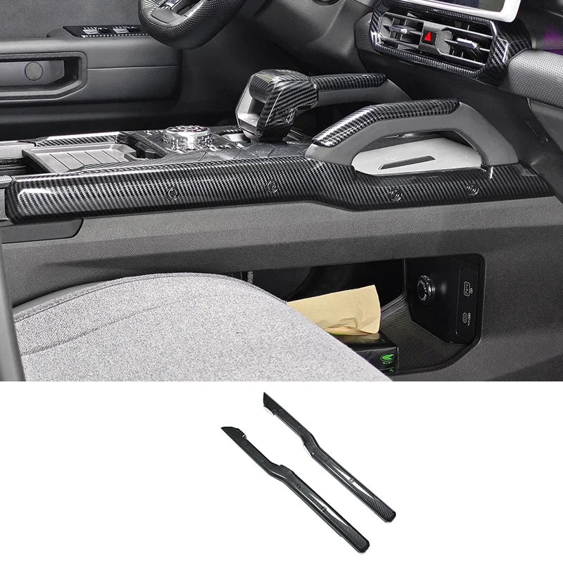Jetour T2 Traveller — Carbon Fibre Pattern Interior Trim Stickers & Frame Kit