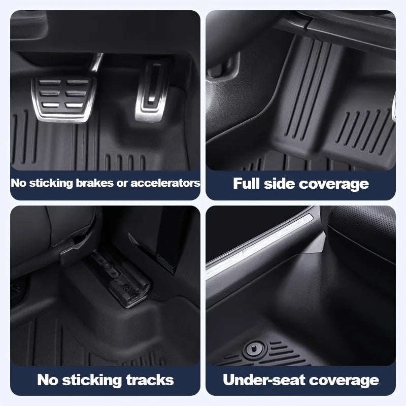 Jetour T2 — 3D TPE Floor Mats & Cargo Liner Set (2024–2026)