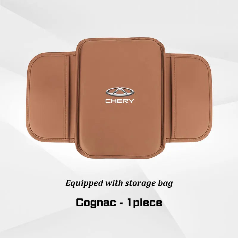 Jaecoo J7 / J8 / Chery Tiggo — PU Leather Armrest Console Cushion & Storage Pad