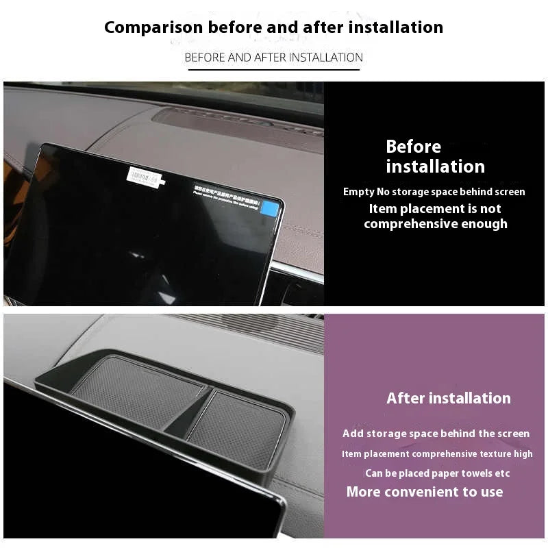 BYD Song Plus DMI / Seal U / Sealion 6 — Behind-Screen Dashboard Storage Box & Console Organiser