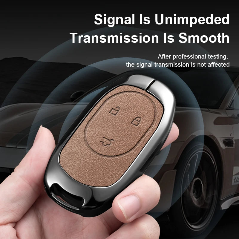 NIO ET5 / ET7 / ES6 / ES7 / ES8 / EC6 / EC7 — Zinc Alloy Key Fob Case & Keychain (Full Range)