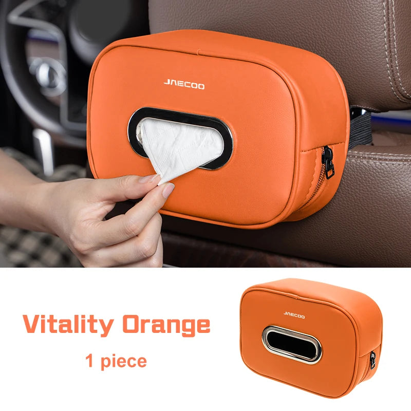 Premium Microfiber Leather Tissue Box for Chery Jaecoo J7 & J8