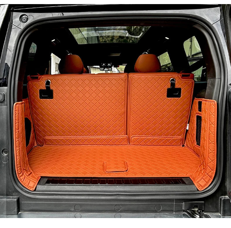 BAIC JISHI Polestone 01 / ROX 01 — Leather 3D Full Coverage Boot Mat, Scratch-Resistant (2023–2025)