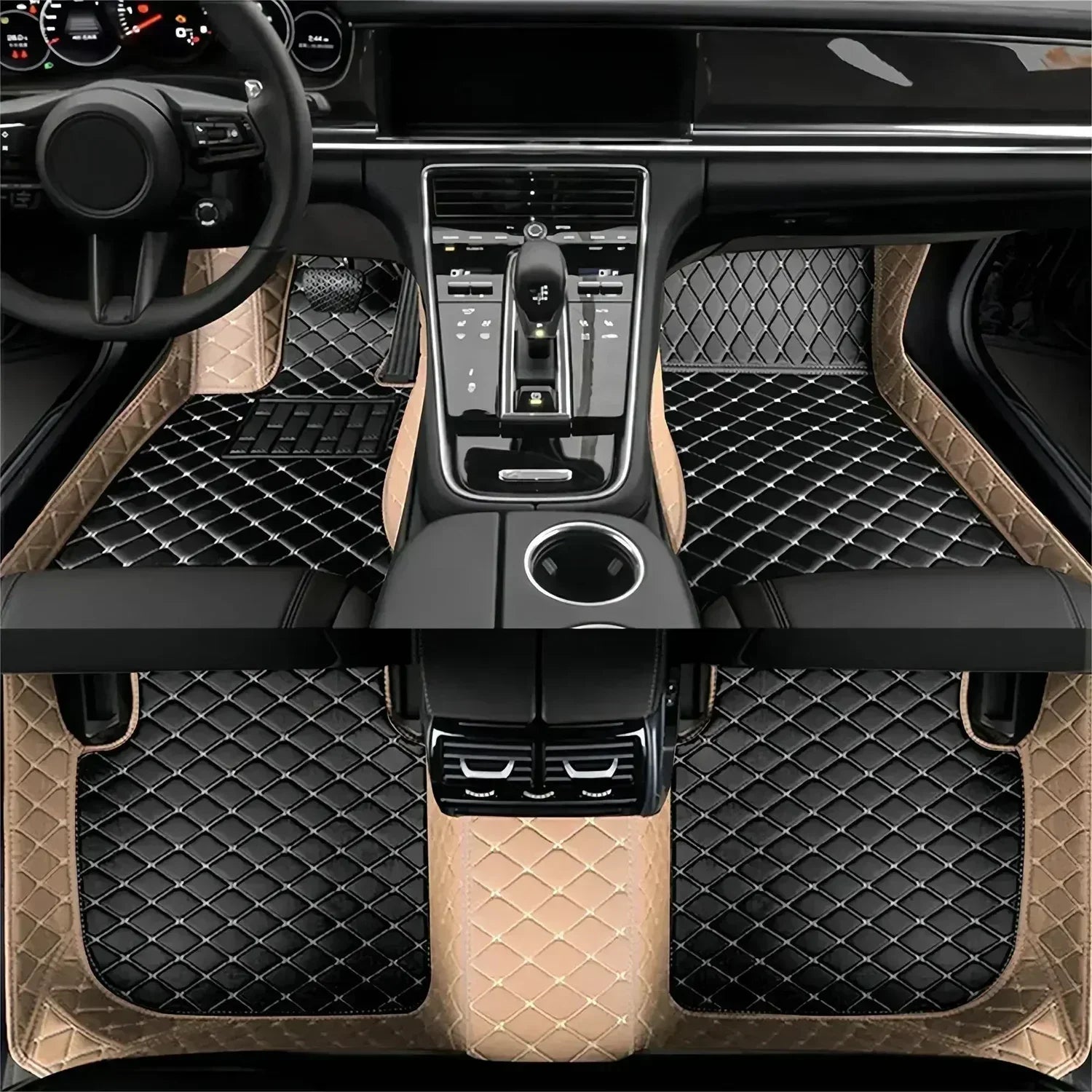 WEY 03 Leather Floor Mats