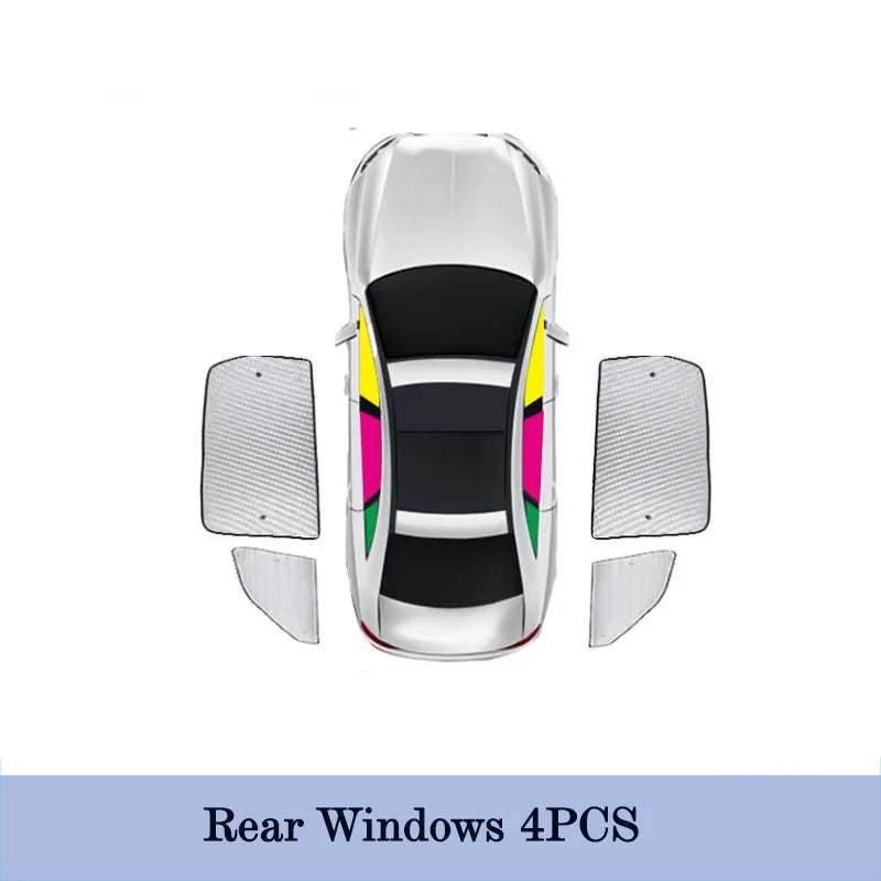 DEEPAL S05 — Blackout Magnetic Window Sunshades & Windshield Visor, Full Coverage (2024–2026)