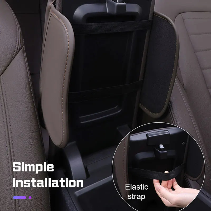 Jaecoo J7 / J8 / Chery Tiggo — PU Leather Armrest Console Cushion & Storage Pad