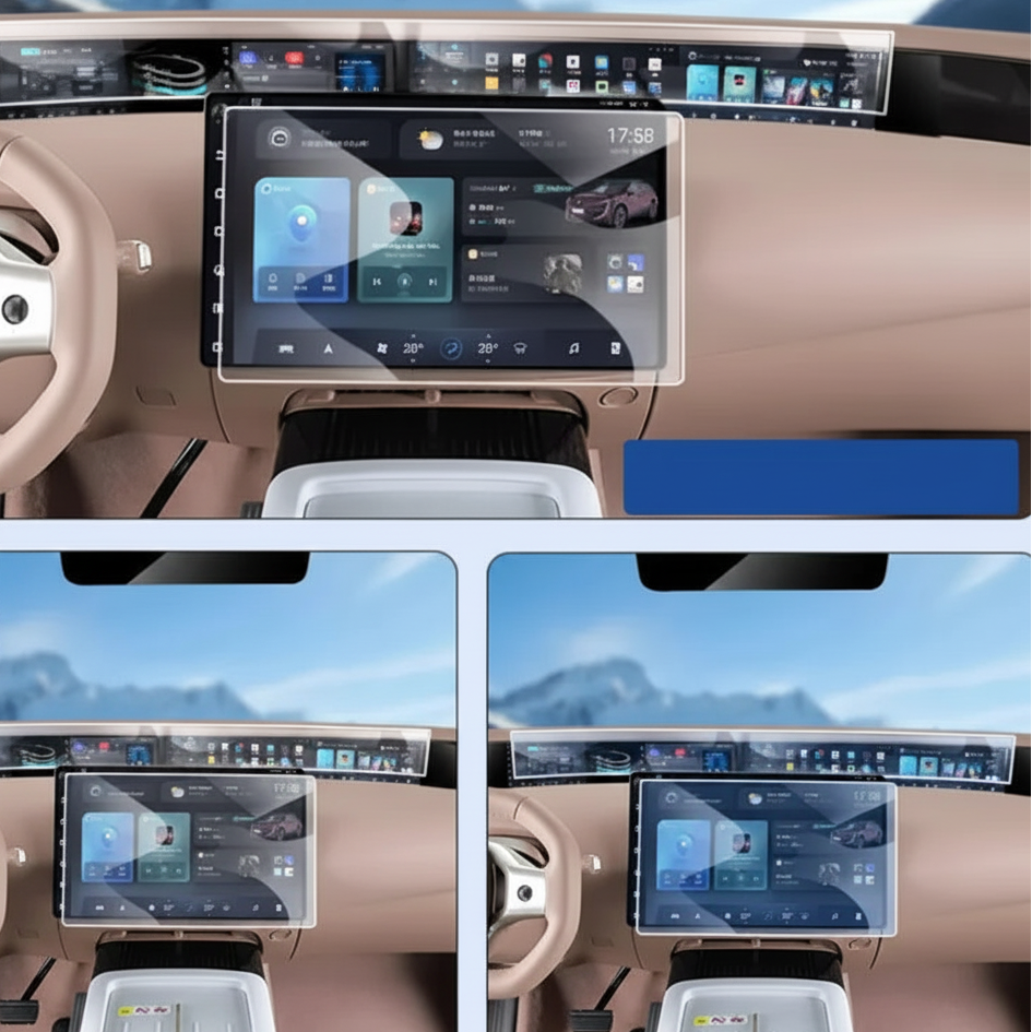 Avatr 07 — Tempered Glass Screen Protector (Navigation & Central Console)