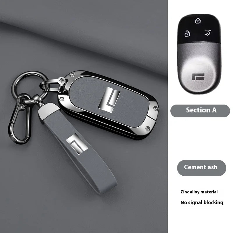 ROX 01 — Zinc Alloy & Leather Key Fob Case & Keychain (2023–2025)