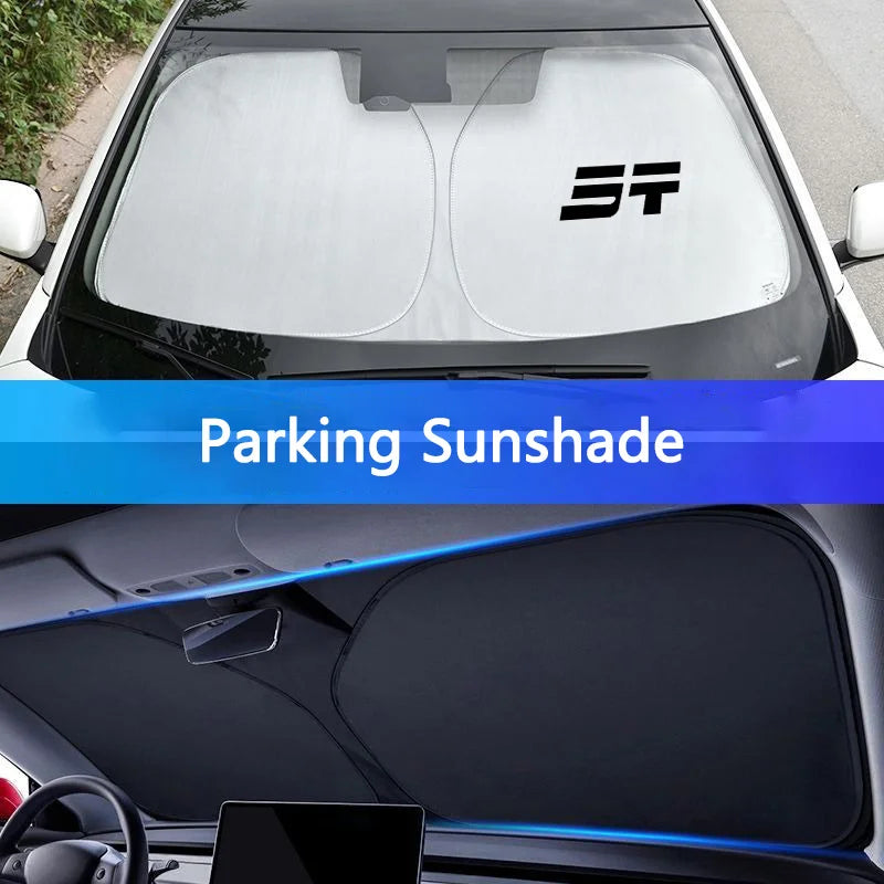 Car Windshield Sunshade Foldable Sun Visor Cover Front Window Sun Shade Protector For Jetour Traveler T2 Shanhai T1 2023-2025