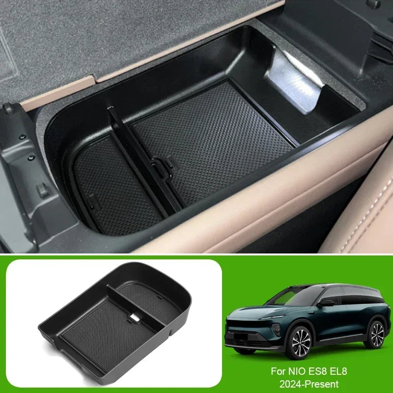NIO EL8 — ABS Armrest & Under-Screen Console Storage Organiser Tray (2024–Present)