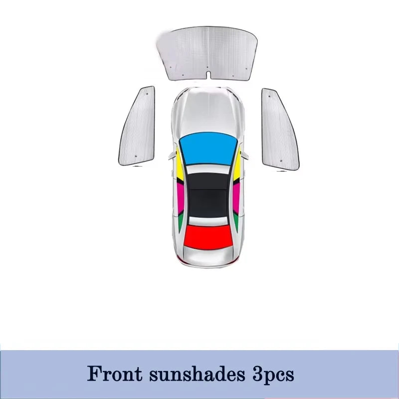 DEEPAL S05 — Blackout Magnetic Window Sunshades & Windshield Visor, Full Coverage (2024–2026)