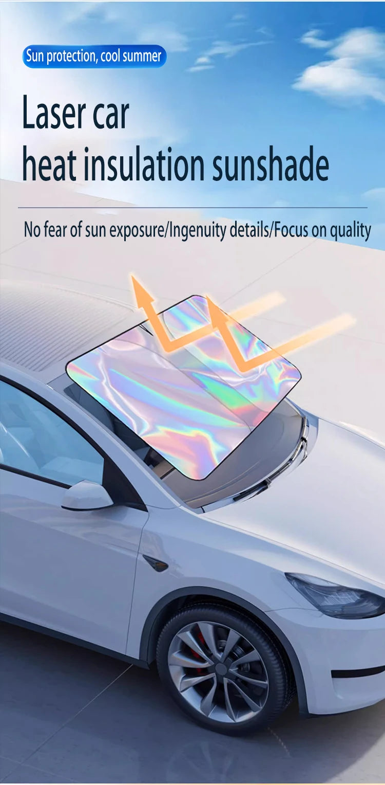 Car Sun Visor Front Windshield Sunshade – Heat Insulation | For Jetour Traveller / T2 (2023–2026)