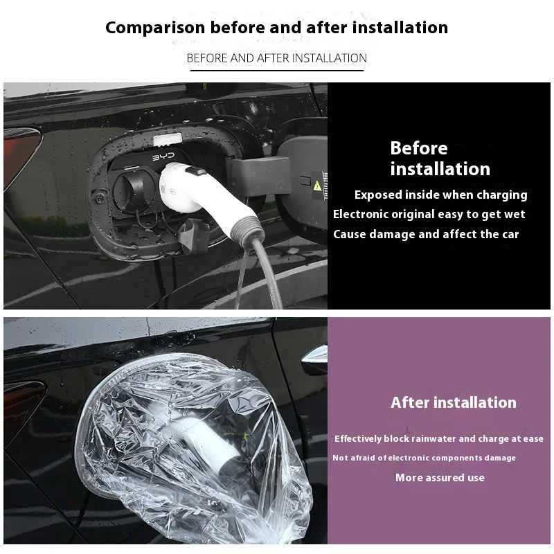 BYD Song Plus DMI / Seal U / Sealion 6 — Charging Port Gun Cover, Rain & Dust Proof