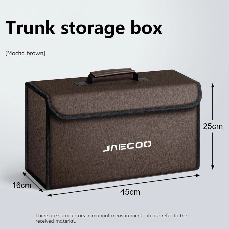 Jaecoo J5 / J7 / J8 — Foldable Boot Storage & Camping Organiser Box (2024–2026)