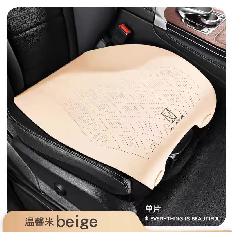 Avatr 07 / 11 / 12 — Suede Leather Breathable Seat Cushion Set, 3-Piece (2025)