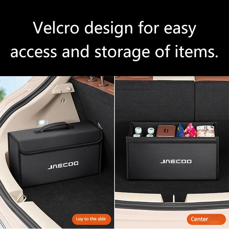 Jaecoo J5 / J7 / J8 — Foldable Boot Storage & Camping Organiser Box (2024–2026)