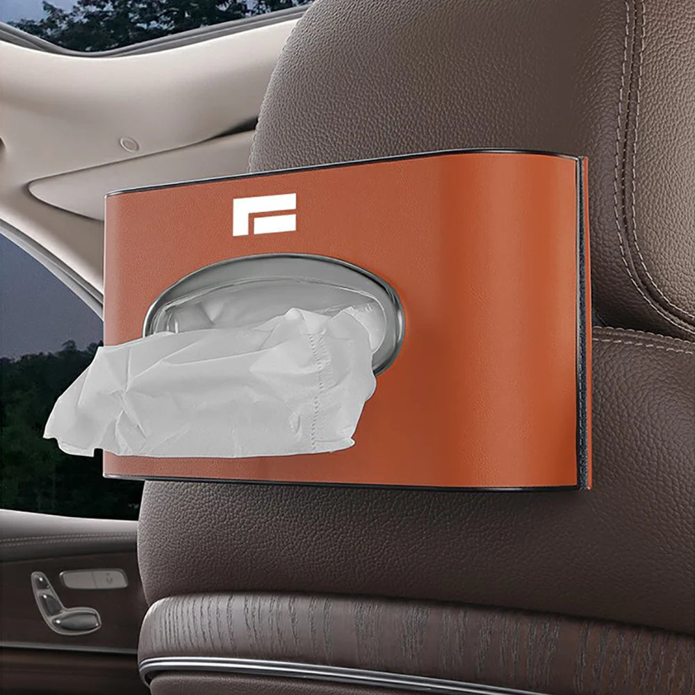 ROX ADAMAS — Microfiber Armrest Hanging Tissue Box & Storage Bag (2026)