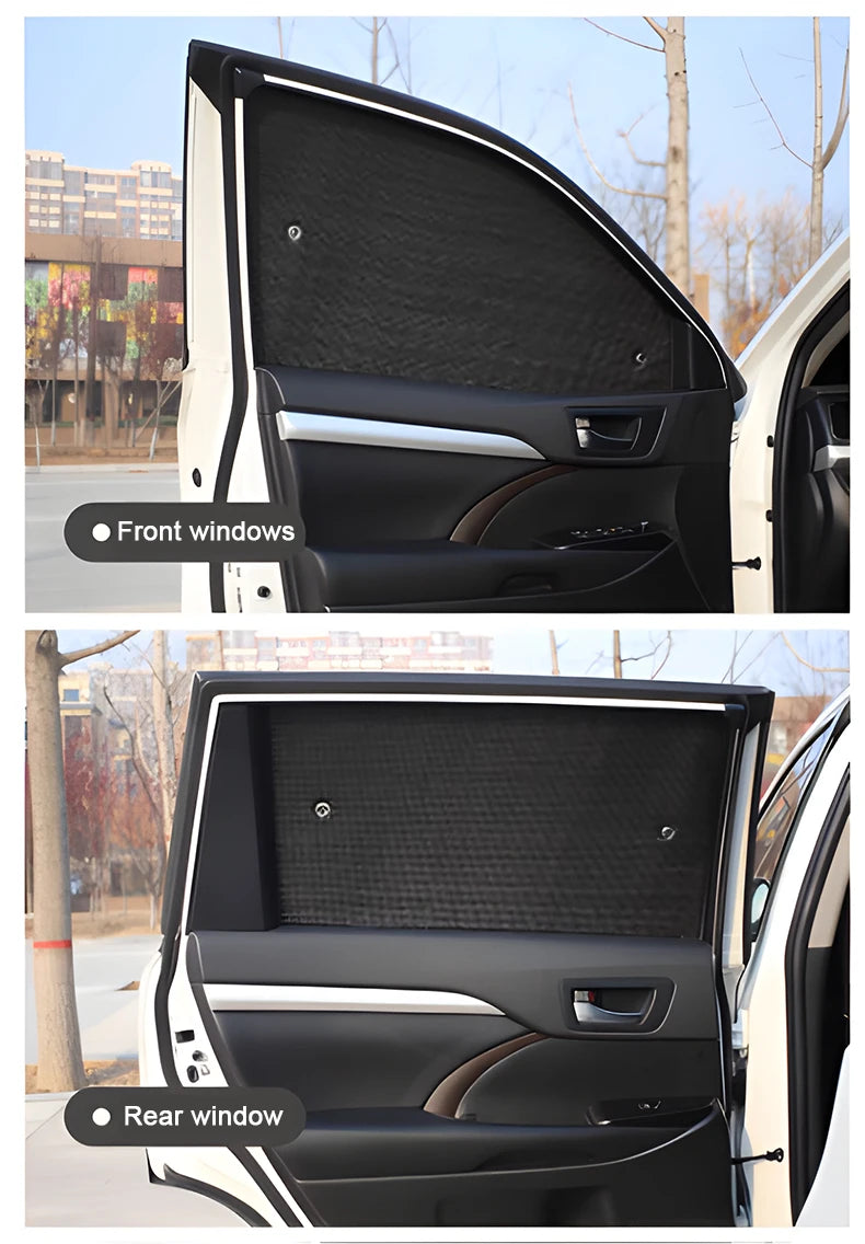 Full Sunshade Set – Windshield & Window Visor Cover | For Zeekr 7X (2024–2026)