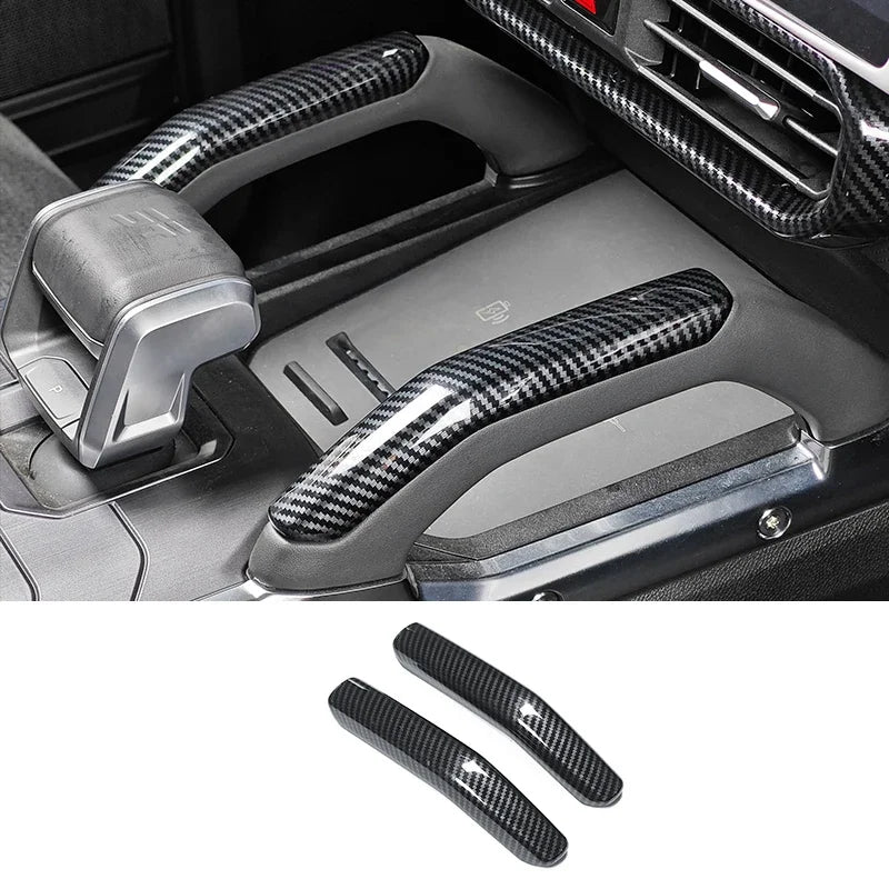 Jetour T2 Traveller — Carbon Fibre Pattern Interior Trim Stickers & Frame Kit