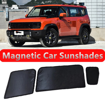 Jetour T2 Traveller PRO — Custom Magnetic Window Sunshades (2023–2025)