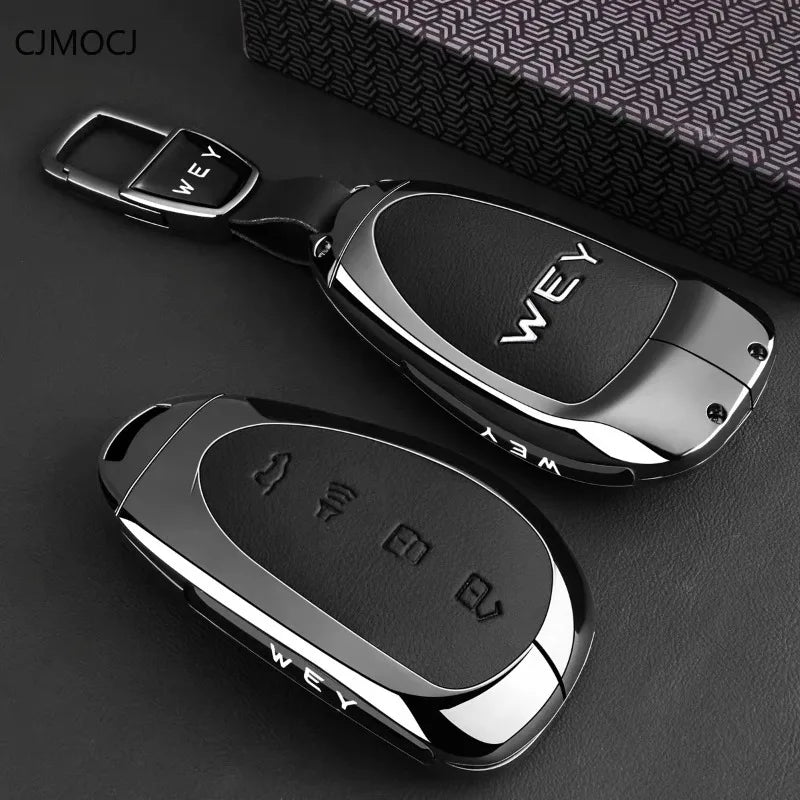 WEY 03 — Premium Zinc Alloy Key Fob Case & Cover