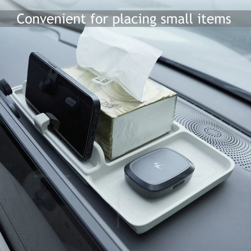 Universal Silicone Car Dashboard Storage Tray