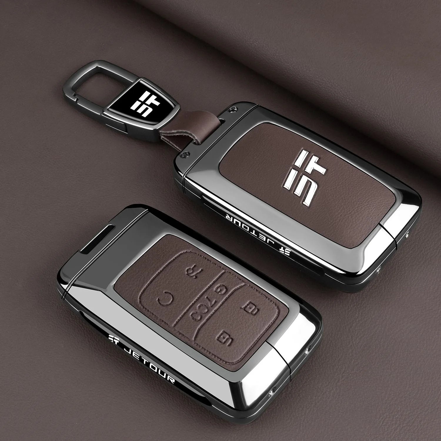 Jetour G700 — Zinc Alloy Key Fob Case & Keychain (2025–2026) | 12 Styles