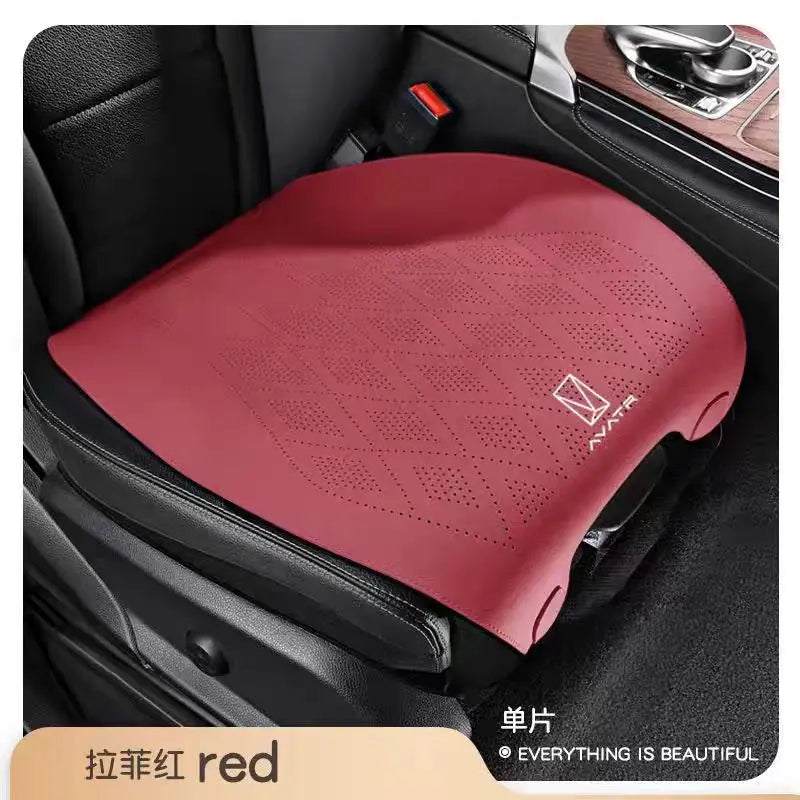 Avatr 07 / 11 / 12 — Suede Leather Breathable Seat Cushion Set, 3-Piece (2025)
