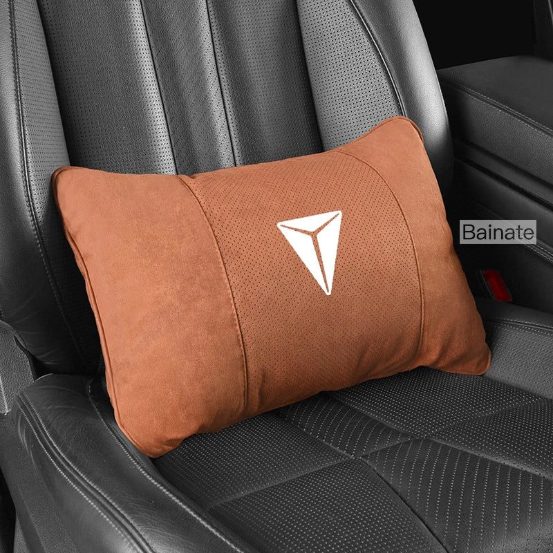 DEEPAL S05 / S07 / S7 / SL03 / G318 — Artificial Leather Neck Headrest & Lumbar Support Cushion Se
