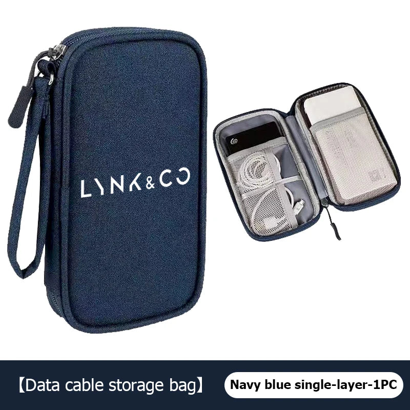 Lynk & Co — Oxford Cable & Tech Organiser Storage Bag (01 / 02 / 03 / 05 / 06 / 09)