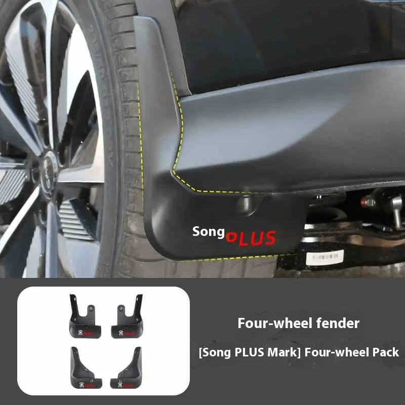 BYD Song Plus DMI / Seal U / Sealion 6 — Rear Wheel Mudguard & Lining Protector Set