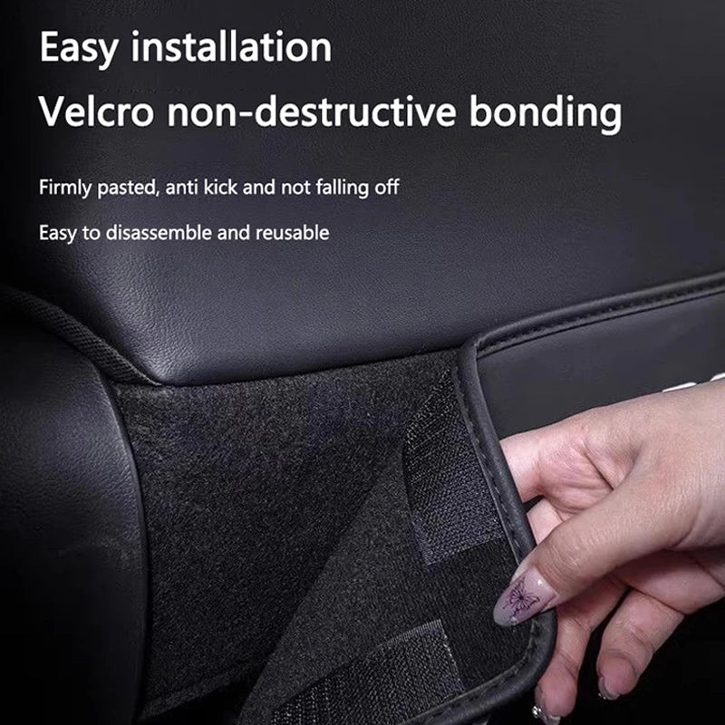 Jaecoo J7 / J8 / Chery Tiggo / Omoda 5 — Leather Seat Back Anti-Kick & Dirt Protection Mat