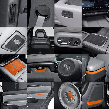 Zeekr 7X — Premium Suede Interior Trim Decal & Wrap Kit