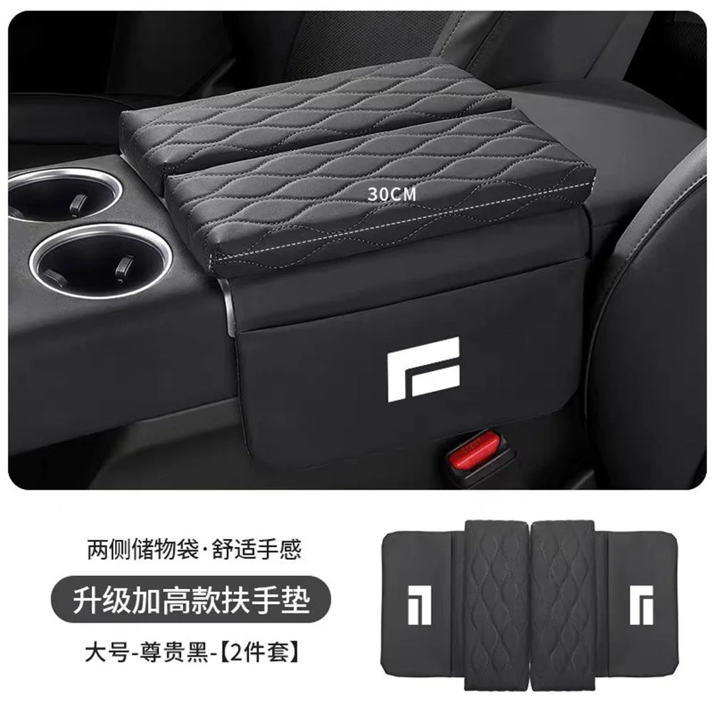 ROX ADAMAS — Double Door Armrest Box Height-Raising Pad & Storage Bag (2026)