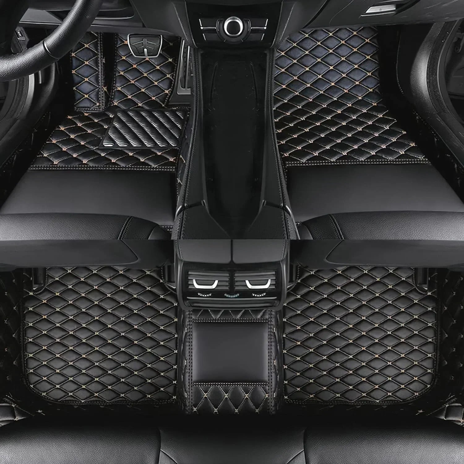WEY 03 Leather Floor Mats