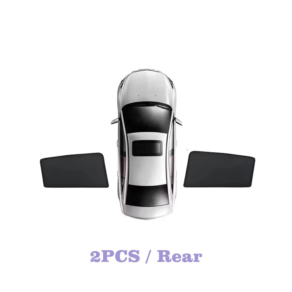 Jaecoo J7 / Lucano L7 / Chery Tansuo 06 — Full Coverage Magnetic Sunshade Set (2023–2026)