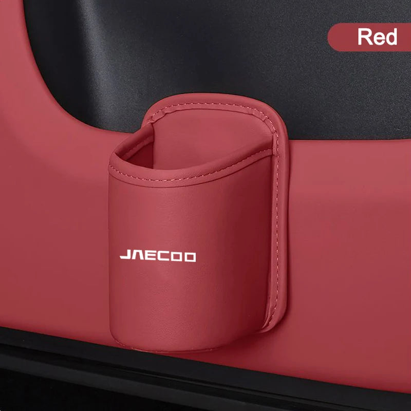 Jaecoo J7 / J8 / Chery Tiggo / Omoda 5 — Leather Door & Rear Seat Drink Holder & Cup Storage Rack