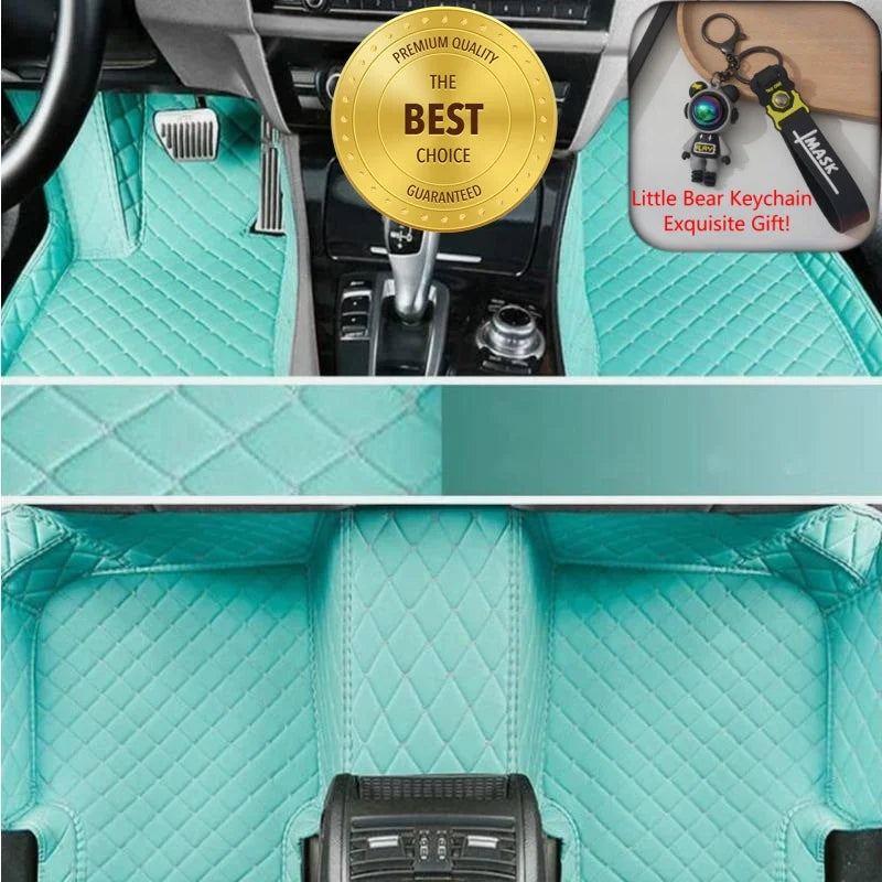 ROX ADAMAS — Custom-Fit PU Leather Luxury Floor Mats, LHD & RHD, All-Weather (2025–2026)