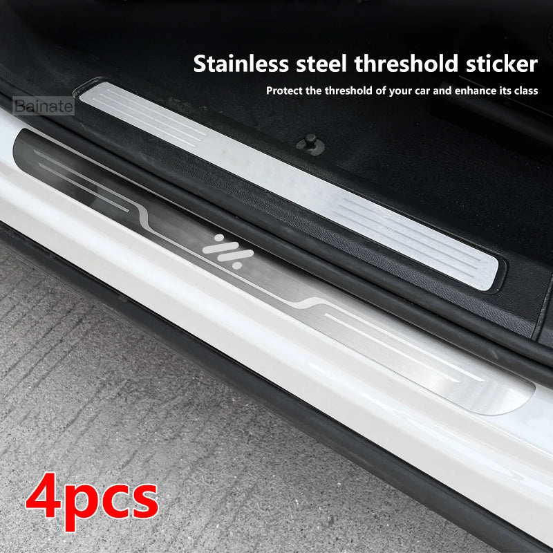 Universal Car Door Sill Protector Plates