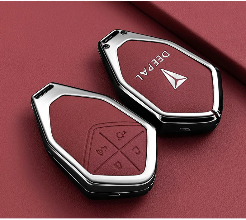 DEEPAL S05 / S07 / S7 / SL03 / G318 — Galvanised Alloy Smart Key Fob Case & Keychain (2024–2025)